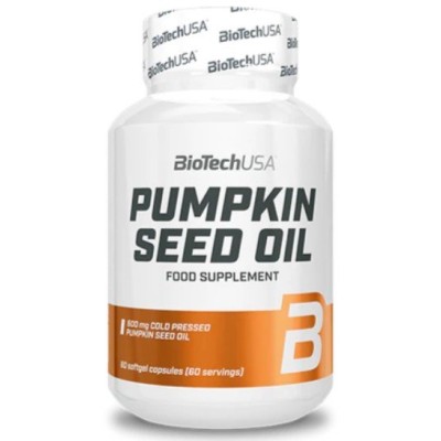 BioTech USA - Pumpkin Seed Oil, 1000mg - 60 softgels