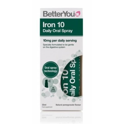 Better You - Iron 10 Daily Oral Spray (10mg), Pomegranate - 25