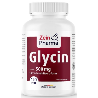 Zein Pharma - L-Glycine, 500mg - 120 caps