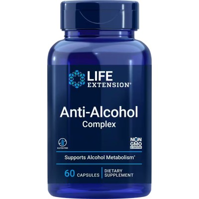 Life Extension - Anti-Alcohol Complex - 60 caps