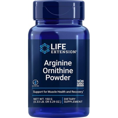 Life Extension - Arginine Ornithine Powder - 150 grams
