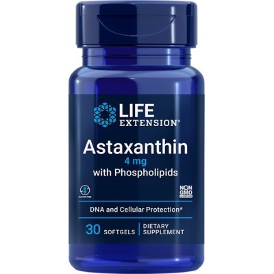 Life Extension - Astaxanthin with Phospholipids, 4mg - 30