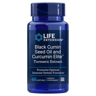 Life Extension - Black Cumin Seed Oil and Curcumin Elite