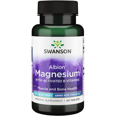 Swanson - Albion Chelated TRS Magnesium - 60 tablets