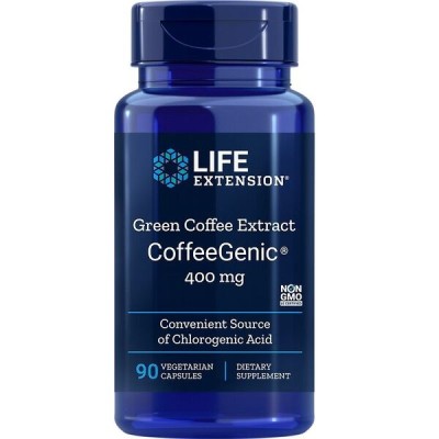 Life Extension - CoffeeGenic, Green Coffee Extract, 400mg - 90