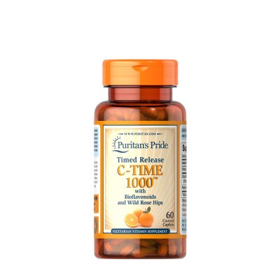 Puritan's Pride - Vitamin C-1000 mg with Rose Hips Timed Release