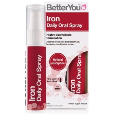 Better You - Iron Daily Oral Spray (5mg), Baked Apple - 25 ml.