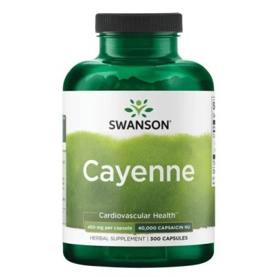 Swanson - Cayenne, 450mg - 300 caps