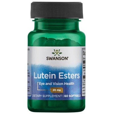 Swanson - Lutein Esters, 20mg - 60 softgels