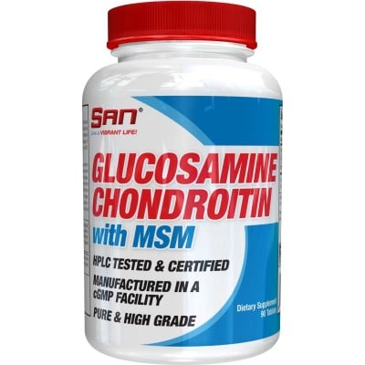 SAN - Glucosamine Chondroitin with MSM - 90 tablets