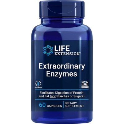 Life Extension - Extraordinary Enzymes - 60 caps
