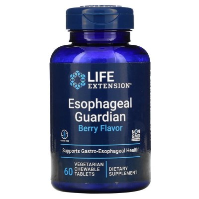 Life Extension - Esophageal Guardian, Berry Flavor - 60