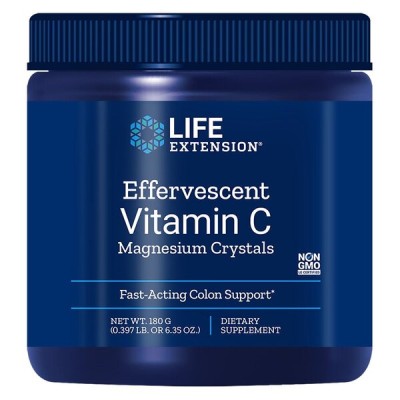 Life Extension - Effervescent Vitamin C Magnesium Crystals -