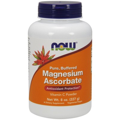 NOW Foods - Magnesium Ascorbate, Pure Buffered Powder - 227
