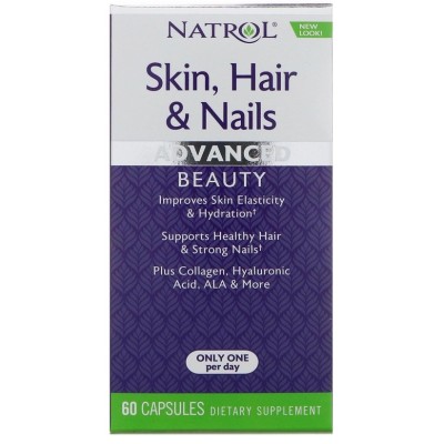 Natrol - Skin, Hair and Nails - 60 caps