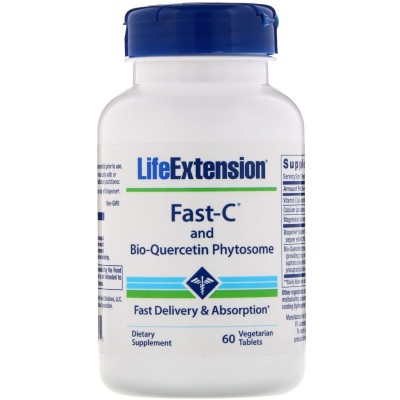 Life Extension - Fast-C and Bio-Quercetin Phytosome - 60