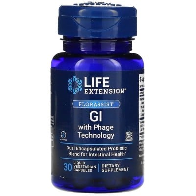 Life Extension - Florassist GI with Phage Technology - 30