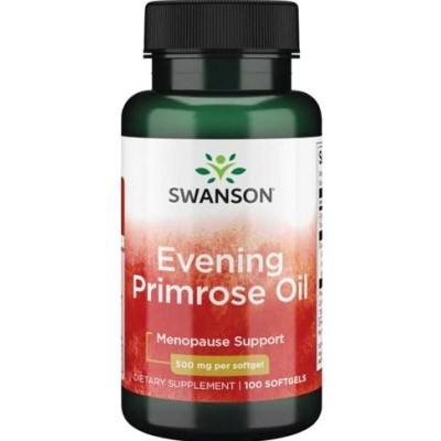 Swanson - Evening Primrose Oil, 500mg - 100 softgels