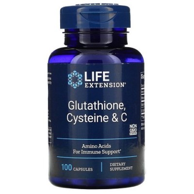 Life Extension - Glutathione, Cysteine & C - 100 caps