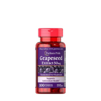 Puritan's Pride - Grapeseed Extract 50 MG - 100 Capsules