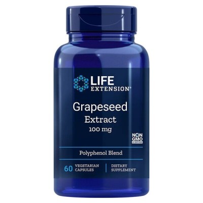 Life Extension - Grapeseed Extract, 100mg - 60 vcaps