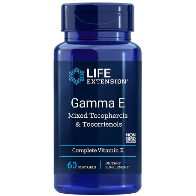 Life Extension - Gamma E Mixed Tocopherols & Tocotrienols - 60