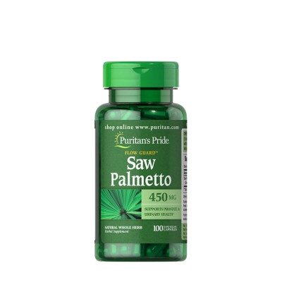 Puritan's Pride - Saw Palmetto 450 mg - 100 Capsules