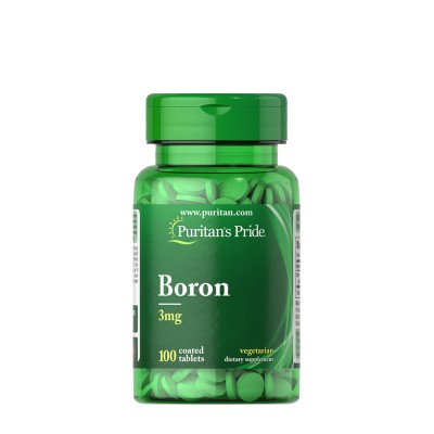 Puritan's Pride - Boron 3 mg - 100 Tablets
