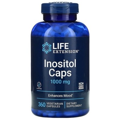 Life Extension - Inositol Caps, 1000 mg - 360 vcaps