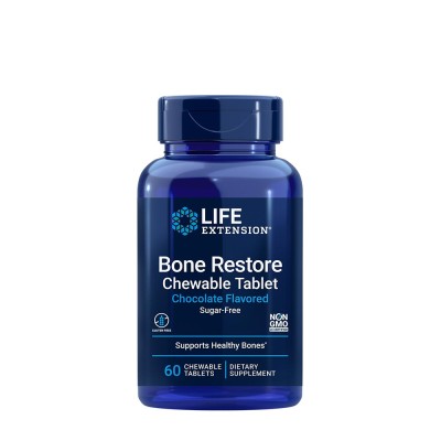 Life Extension - Bone Restore Chewable Tablets (Chocolate) - 60