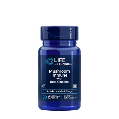 Life Extension - Mushroom Immune with Beta Glucans - 30 Veg