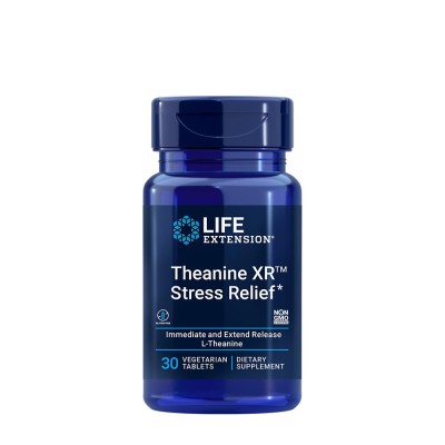 Life Extension - Theanine XR™ Stress Relief - 30 Veg Tablets