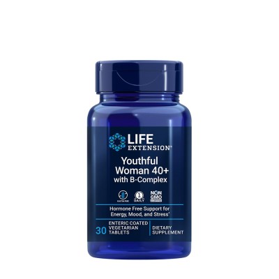 Life Extension - Youthful Woman 40+ with B-Complex - 30 Veg