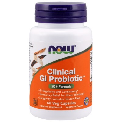 NOW Foods - Clinical GI Probiotic - 60 vcaps