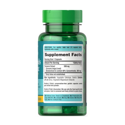 Puritan's Pride - Turmeric Curcumin Standardized Extract 500 mg