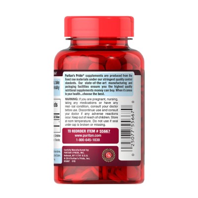 Puritan's Pride - Apple Cider Vinegar 600 mg - 200 Tablets