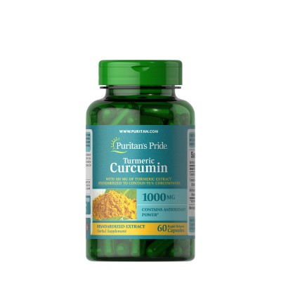 Puritan's Pride - Turmeric Curcumin 1000 mg with Bioperine 5 mg