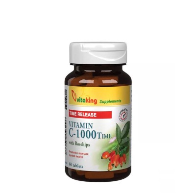 Vitaking - Vitamin C-1000 Time Release with Rosehips - 60