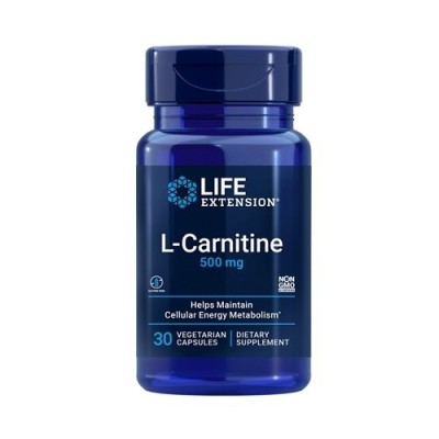 Life Extension - L-Carnitine, 500mg - 30 vcaps