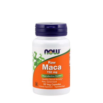 Now Foods - Maca 750 mg - 30 Veg Capsules