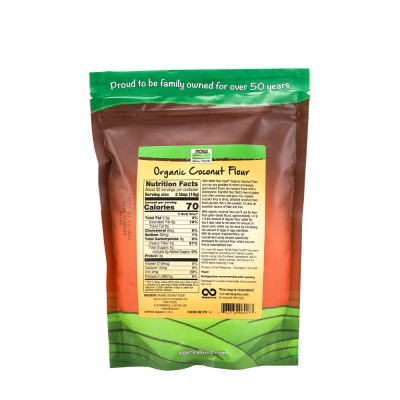 Now Foods - Coconut Flour, Organic - 454 g