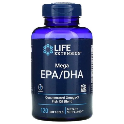 Life Extension - Mega EPA/DHA - 120 softgels