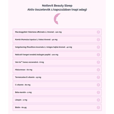 Nottevit - Beauty Sleep - 30 Capsules