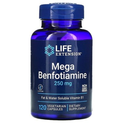 Life Extension - Mega Benfotiamine, 250mg - 120 vcaps