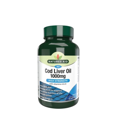 Natures Aid - Cod Liver Oil 1000 mg - 90 Softgels