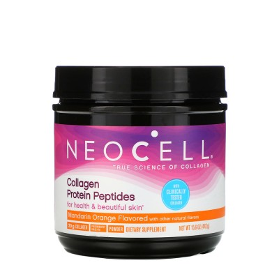 NeoCell - Collagen Protein Peptides, Mandarin Orange - 442 g