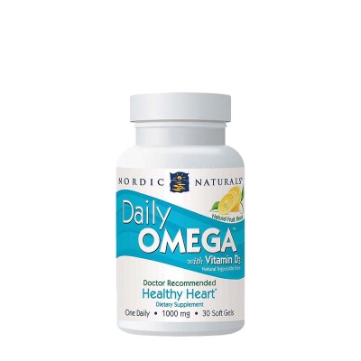 Nordic Naturals - Daily Omega With Vitamin D, Natural Fruit
