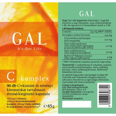 GAL - C-complex - 90 Capsules