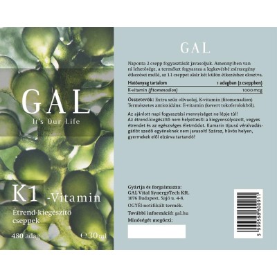 GAL - K1-Vitamin drops - 30 ml