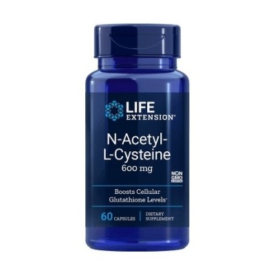 Life Extension - N-Acetyl-L-Cysteine, 600mg - 60 caps